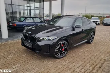 BMW X6 xDrive40i MHEV 2025 – 10 km, 381 CP, Mild Hybrid Benzină, Automat, 4x4 – Leasing Auto pe Firmă, Avans 50%, 5 Ani, Rată 1.074 EUR